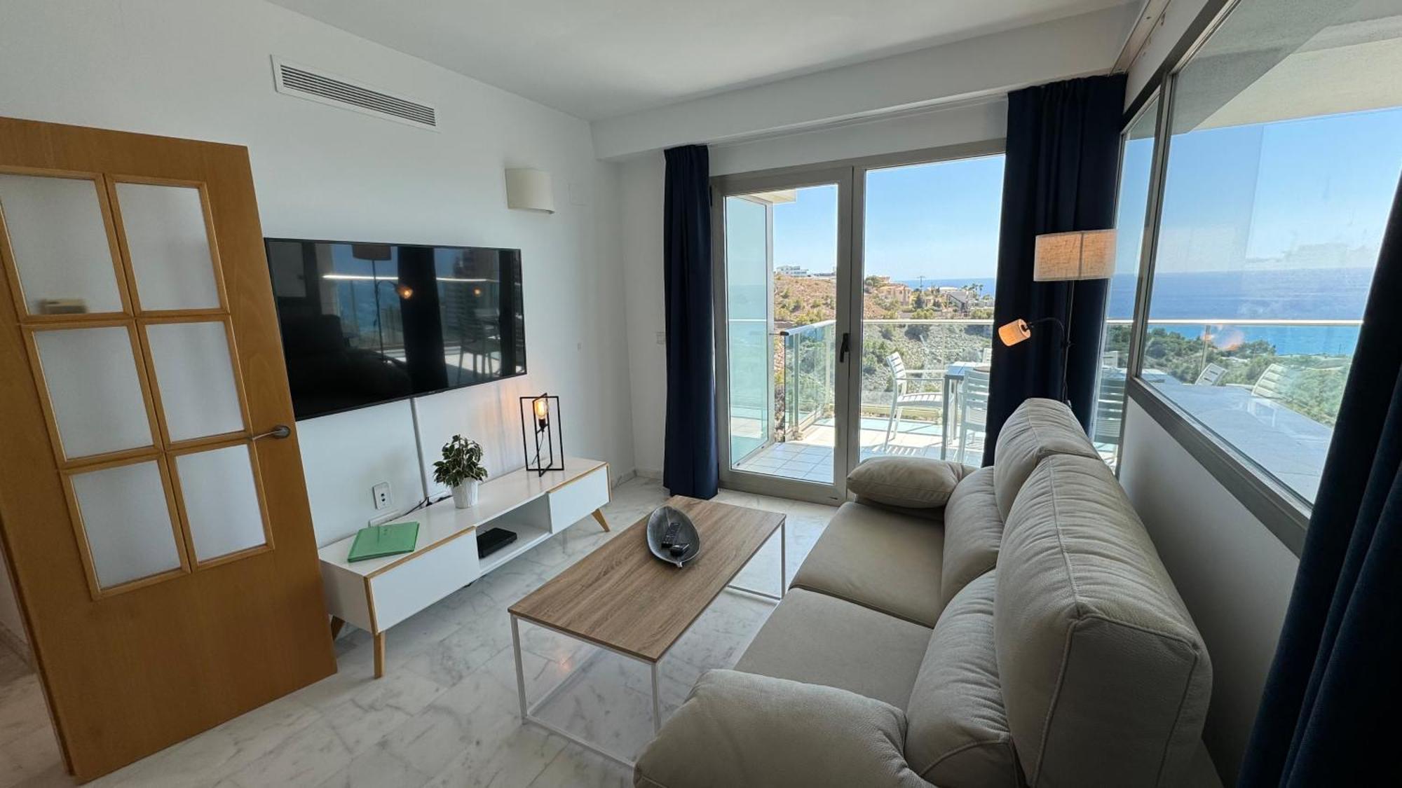 Planta 28 - 2 Dormitorios Con Vistas Бенидорм Екстериор снимка