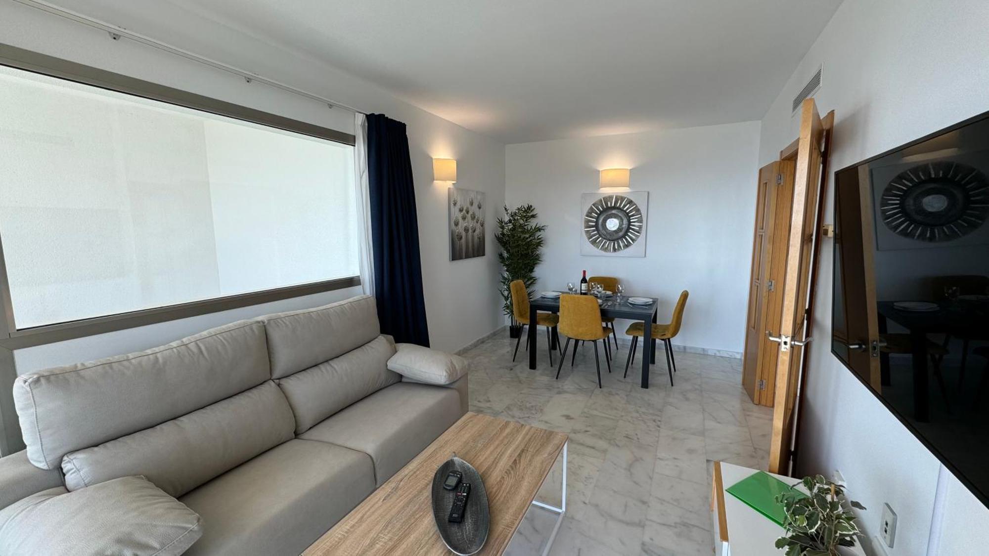 Planta 28 - 2 Dormitorios Con Vistas Бенидорм Екстериор снимка