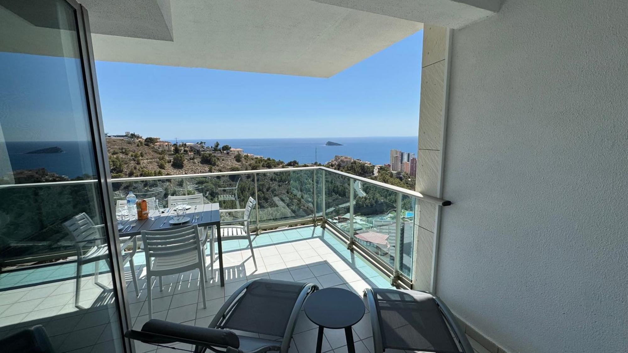 Planta 28 - 2 Dormitorios Con Vistas Бенидорм Екстериор снимка