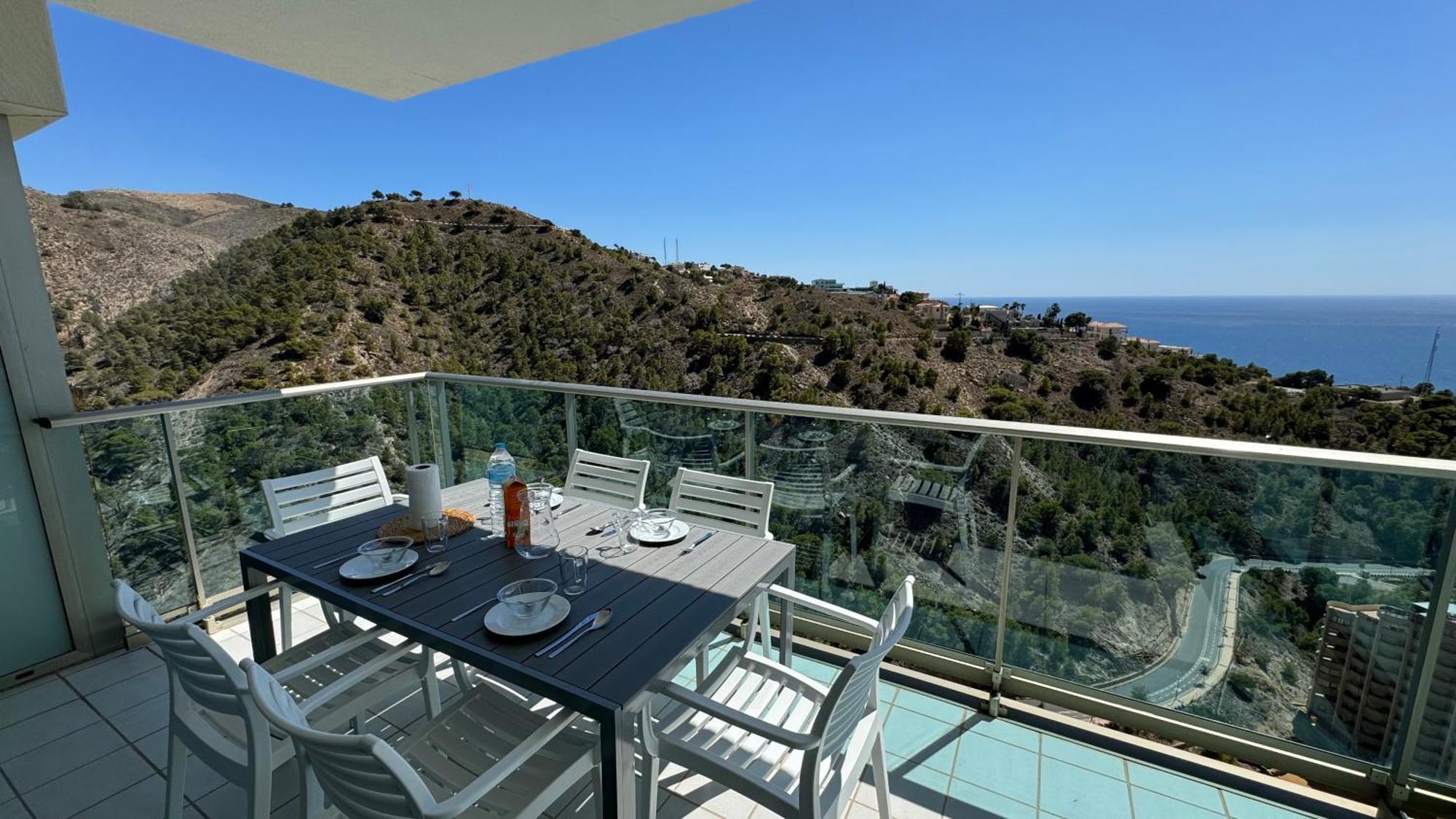 Planta 28 - 2 Dormitorios Con Vistas Бенидорм Екстериор снимка